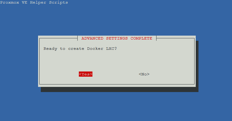 Docker Installation Confirmation