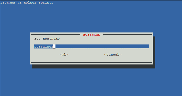 Hostname Configuration