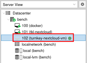 Helper Scripts TUI showing network settings and VM creation confirmation