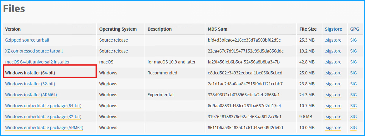 Python 3.11.9 Download Page