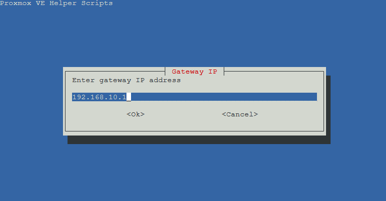 Gateway Configuration